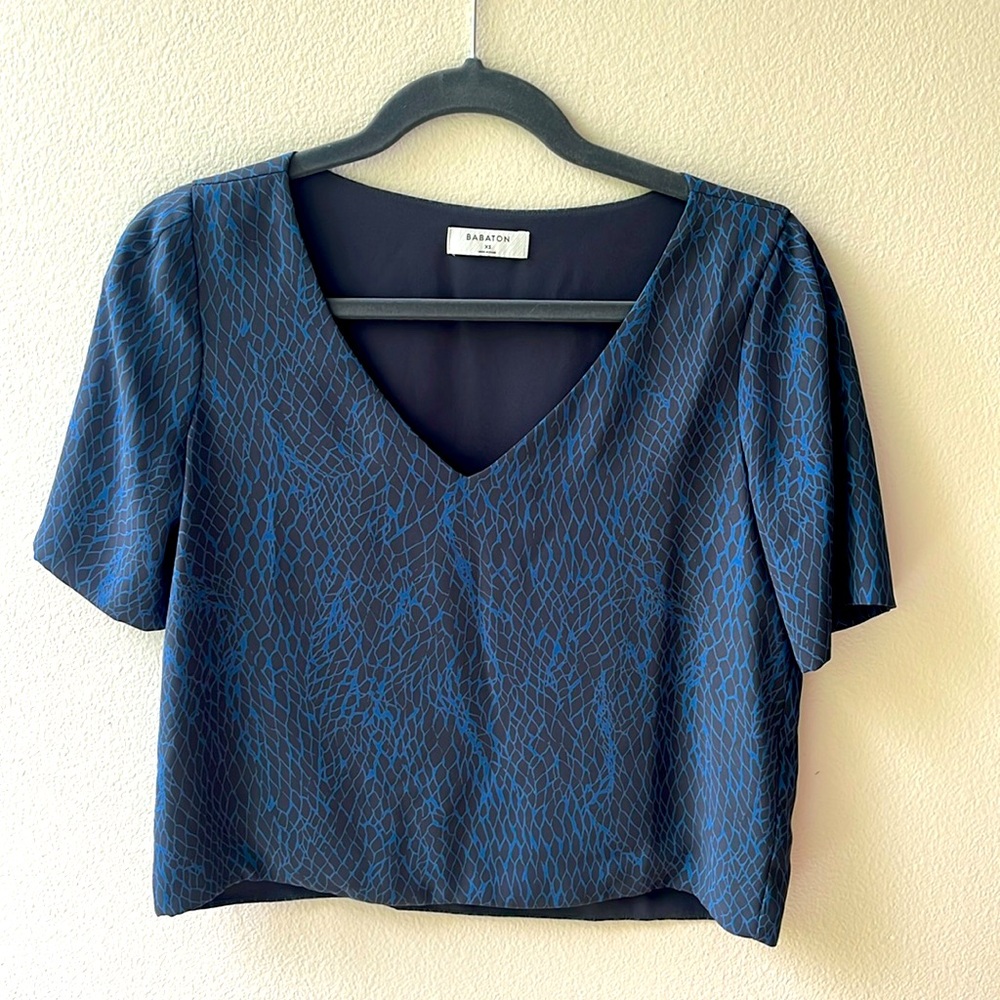 Aritzia Babaton Murphy blouse XS